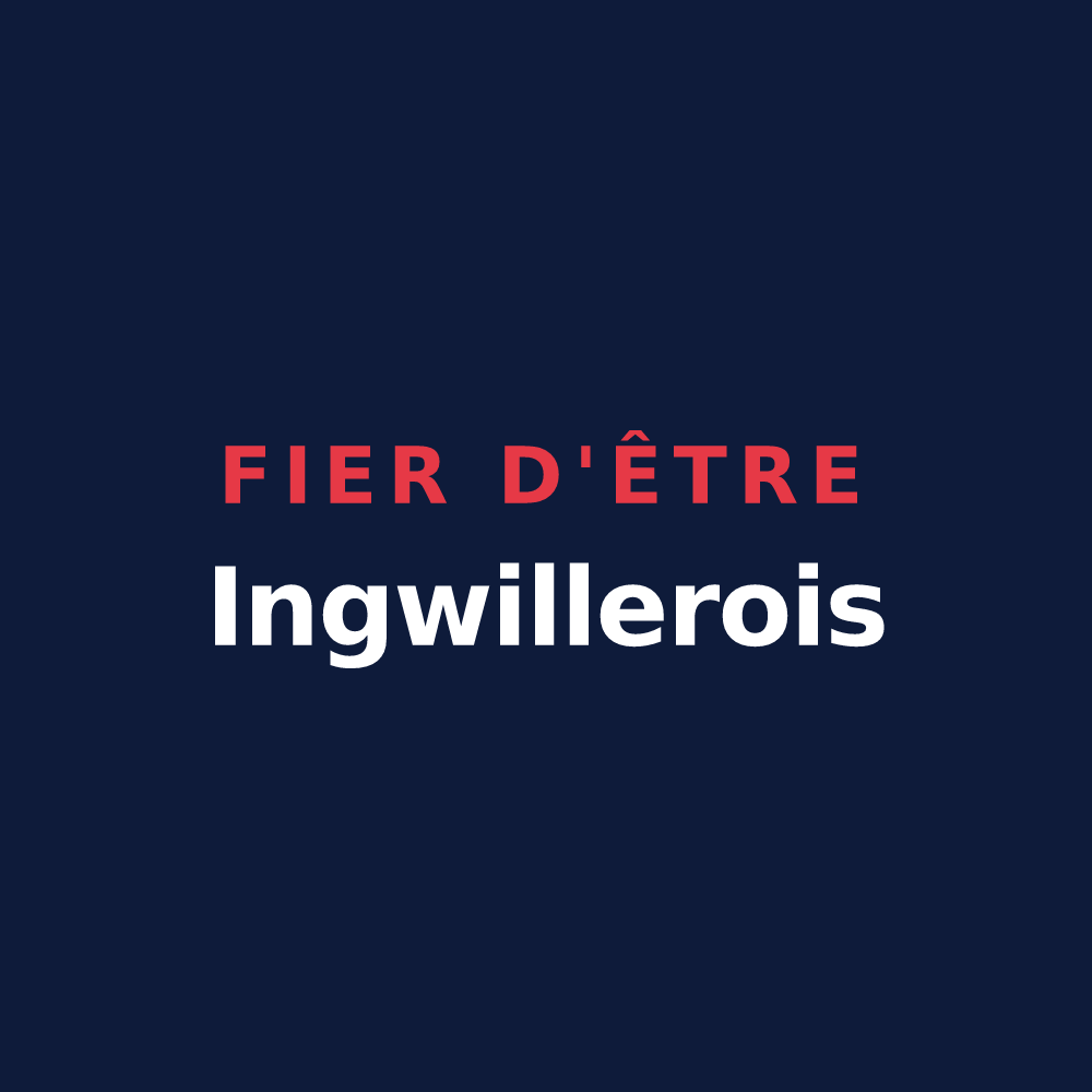 T-shirt « Fier d'être Ingwillerois » — design pour Ingwiller