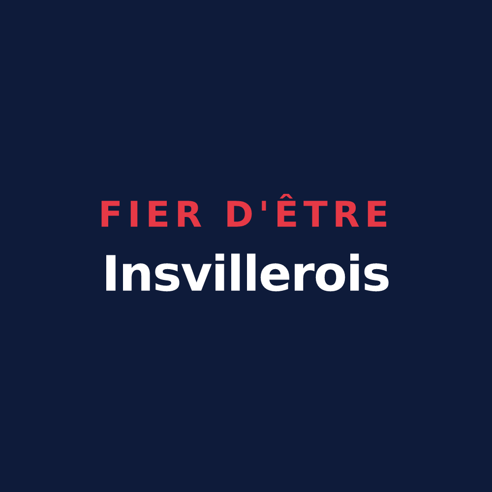 T-shirt « Fier d'être Insvillerois » — design pour Insviller