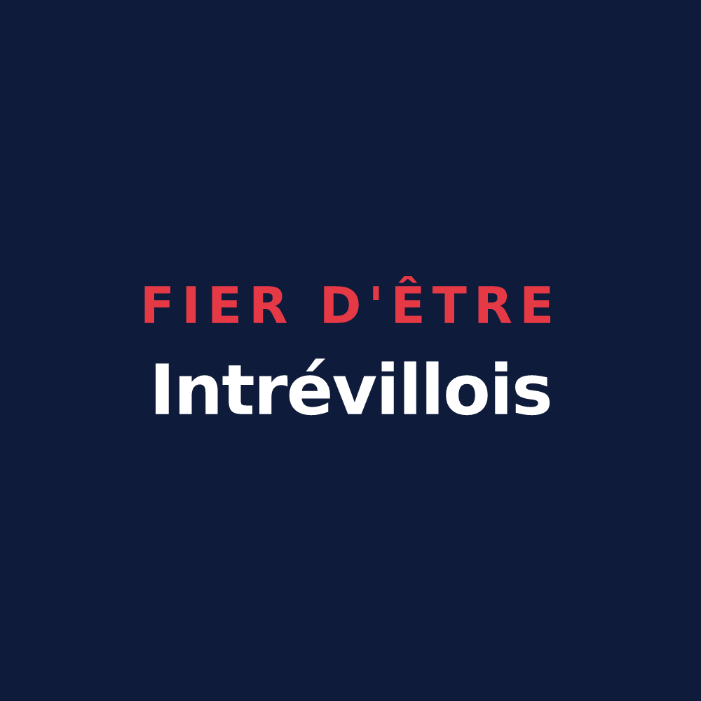 T-shirt « Fier d'être Intrévillois » — design pour Intréville
