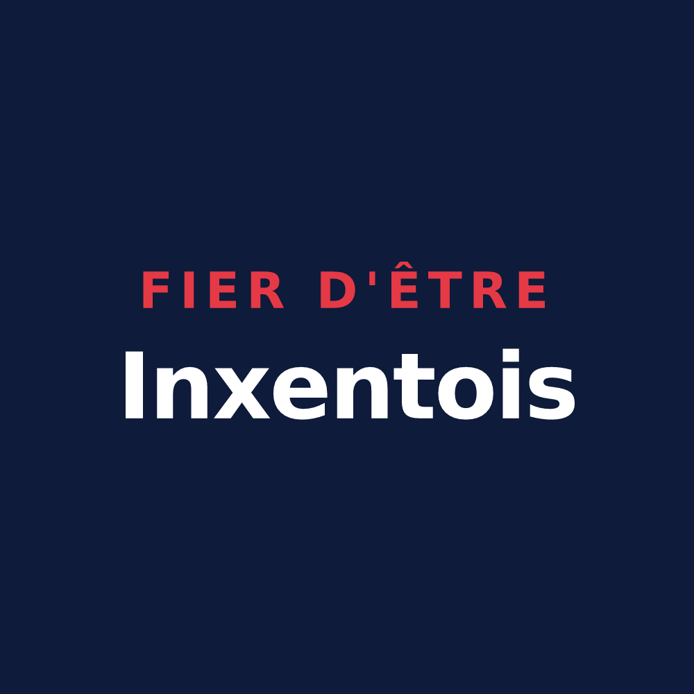 T-shirt « Fier d'être Inxentois » — design pour Inxent