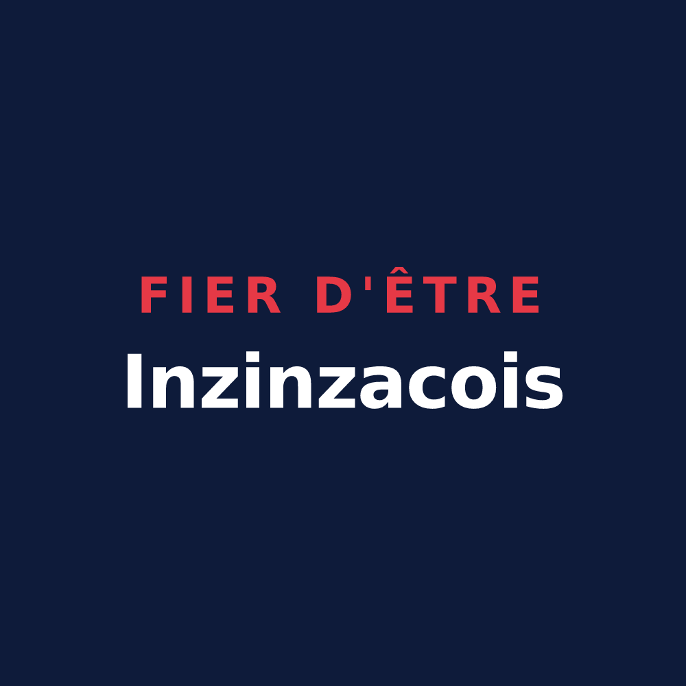 T-shirt « Fier d'être Inzinzacois » — design pour Inzinzac-Lochrist