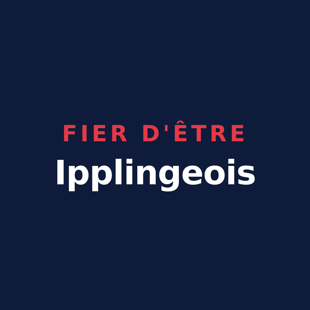 T-shirt « Fier d'être Ipplingeois » — design pour Ippling