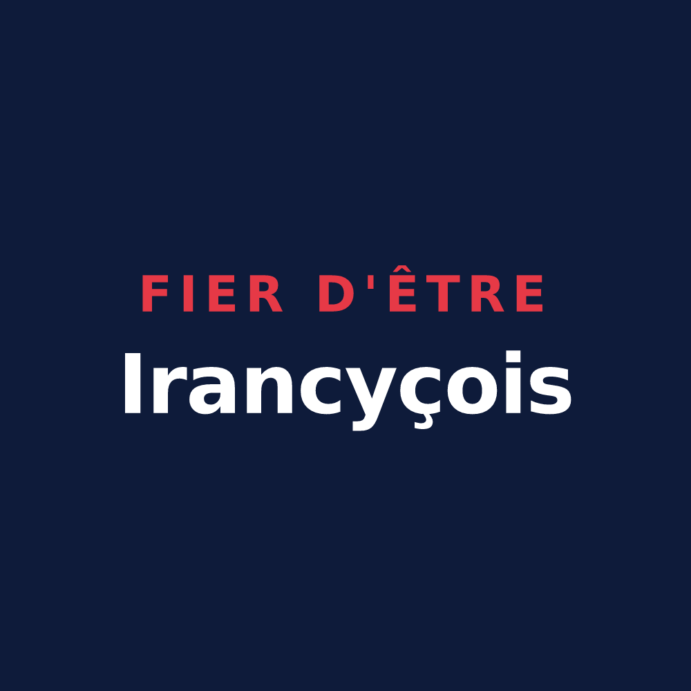 T-shirt « Fier d'être Irancyçois » — design pour Irancy
