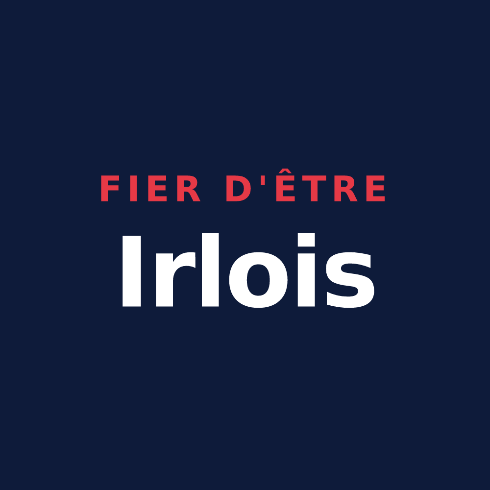 T-shirt « Fier d'être Irlois » — design pour Irles