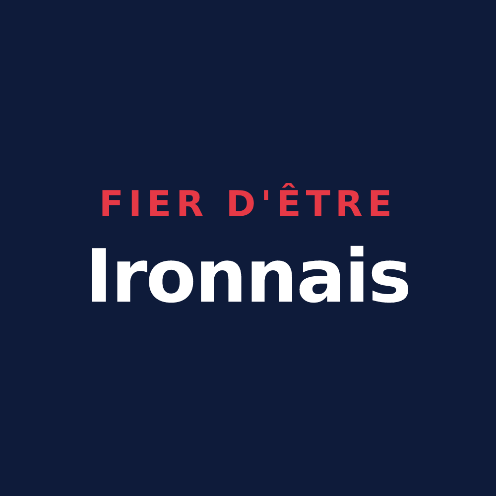 T-shirt « Fier d'être Ironnais » — design pour Iron