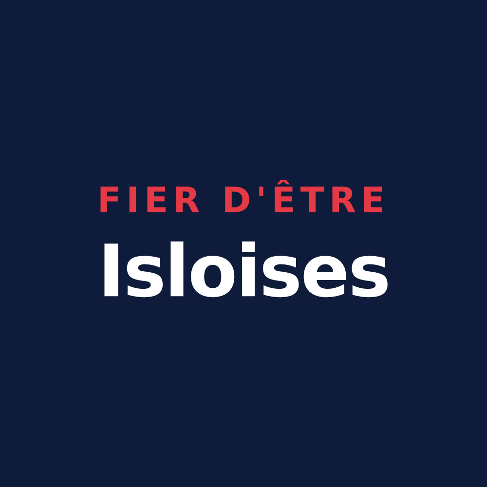 T-shirt « Fier d'être Isloises » — design pour Isle
