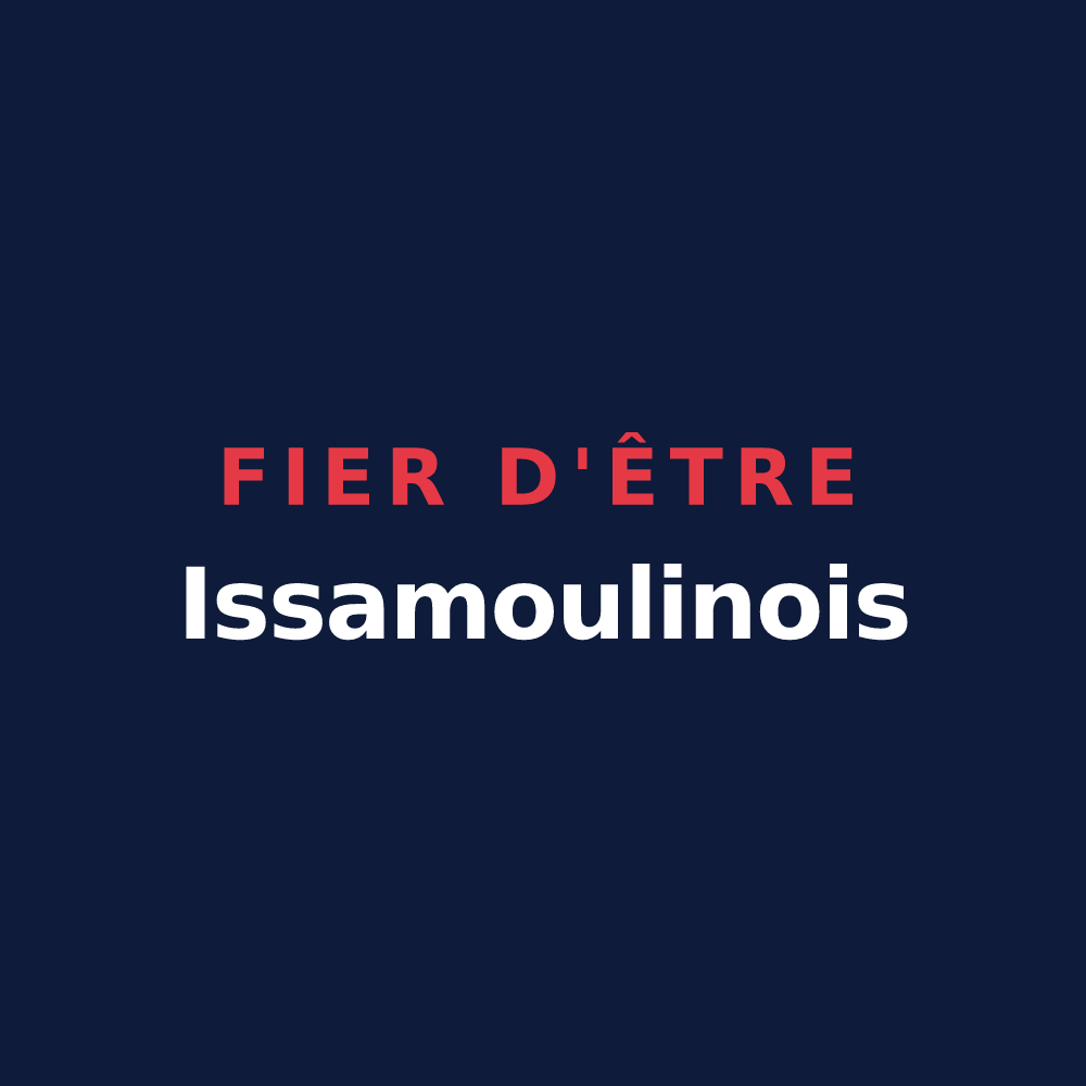 T-shirt « Fier d'être Issamoulinois » — design pour Issamoulenc