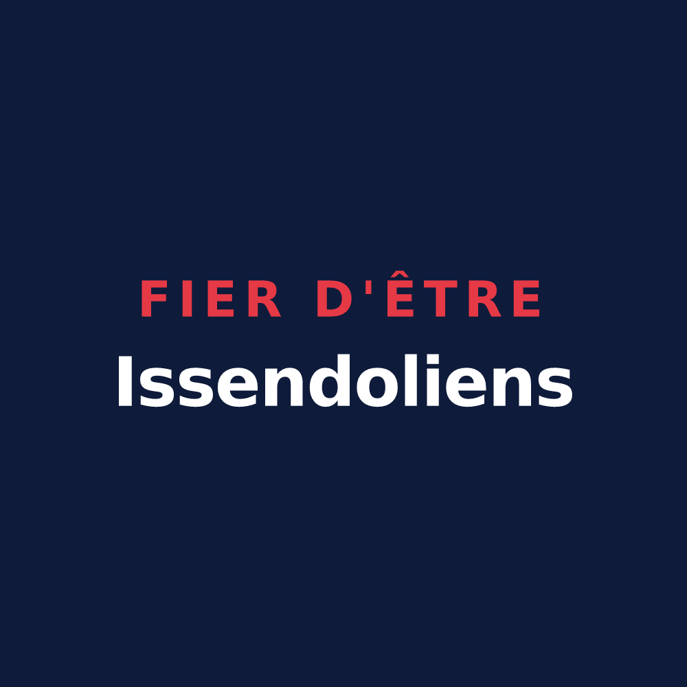T-shirt « Fier d'être Issendoliens » — design pour Issendolus