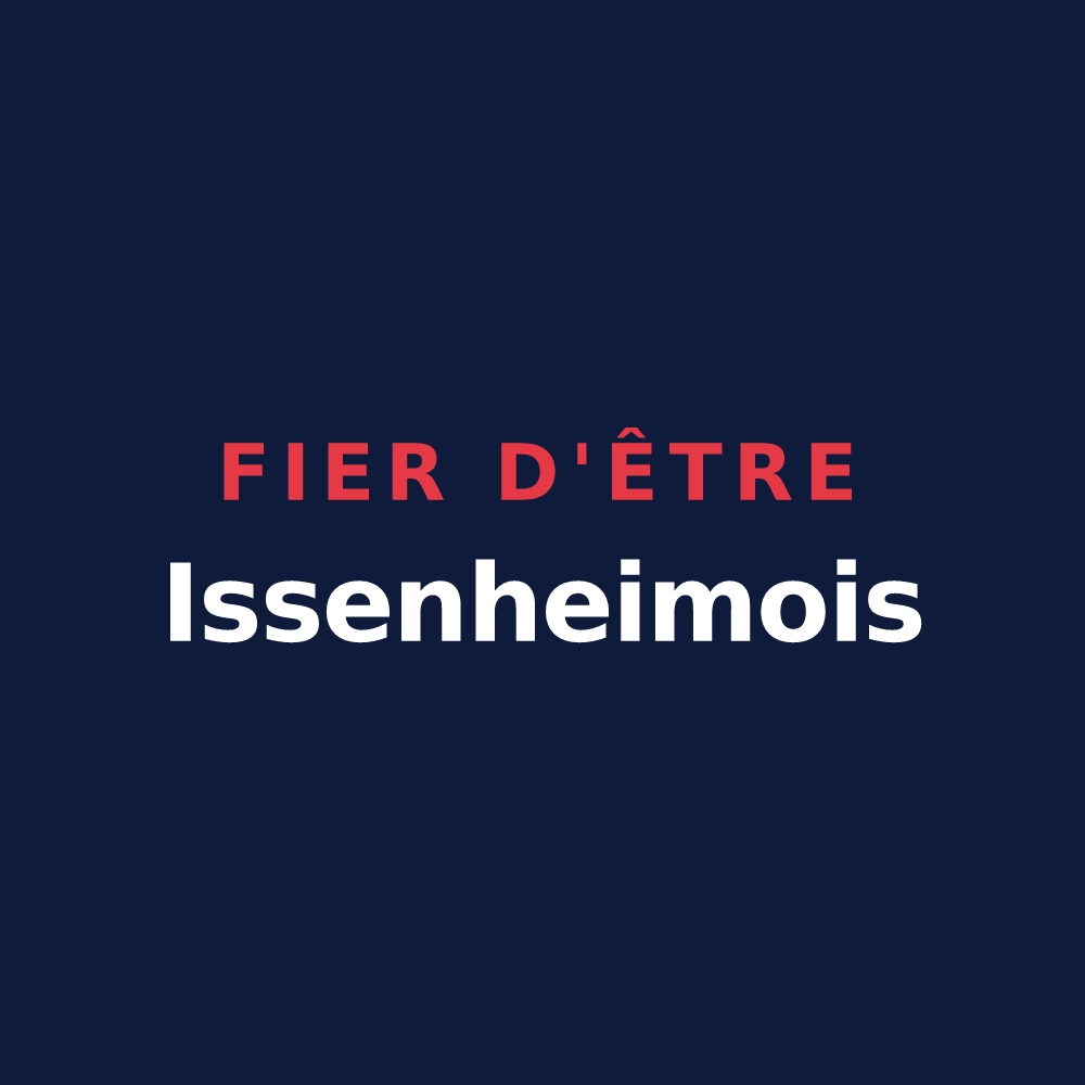 T-shirt « Fier d'être Issenheimois » — design pour Issenheim