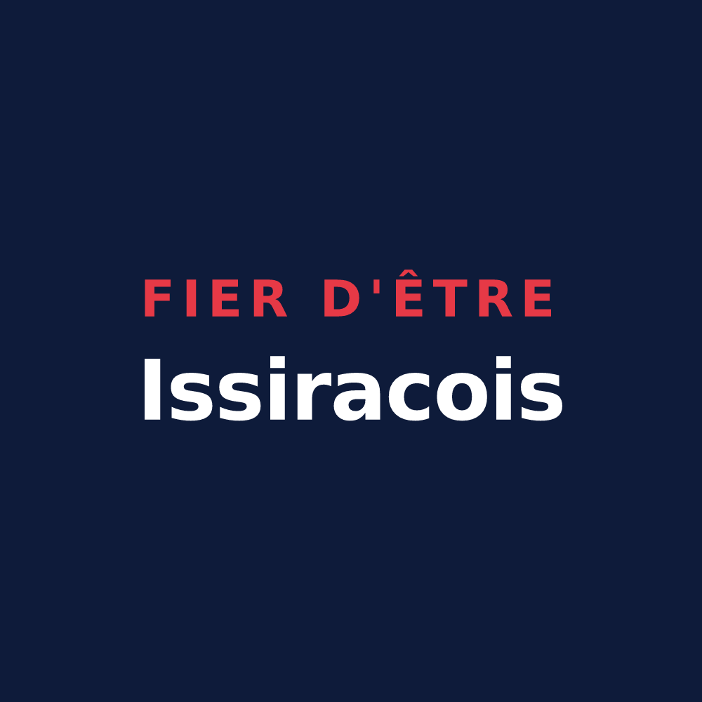 T-shirt « Fier d'être Issiracois » — design pour Issirac