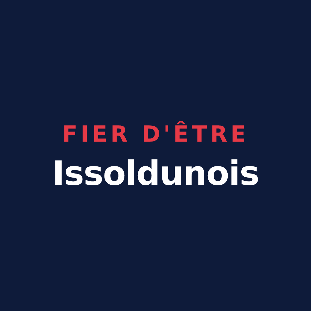 T-shirt « Fier d'être Issoldunois » — design pour Issoudun