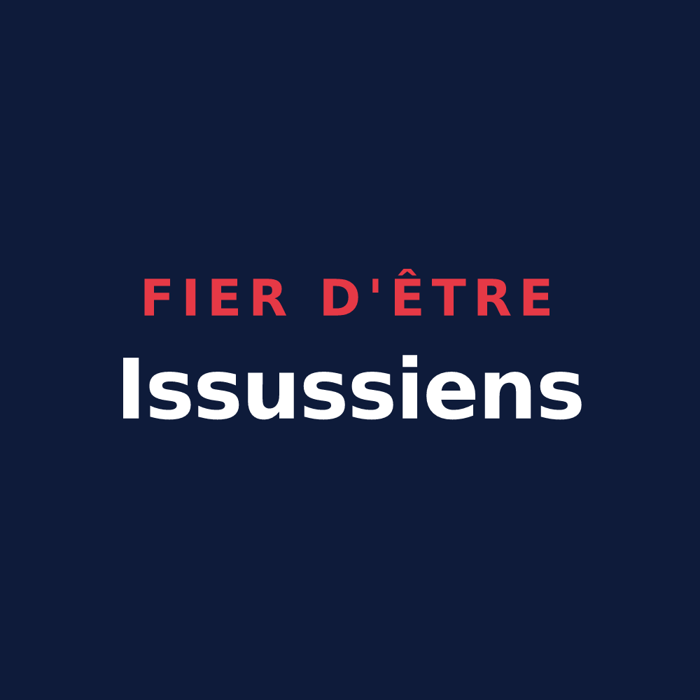 T-shirt « Fier d'être Issussiens » — design pour Issus