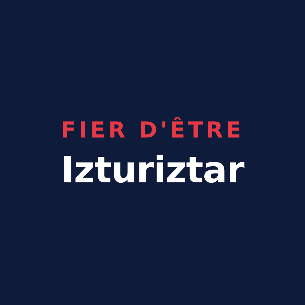 T-shirt « Fier d'être Izturiztar » — design pour Isturits