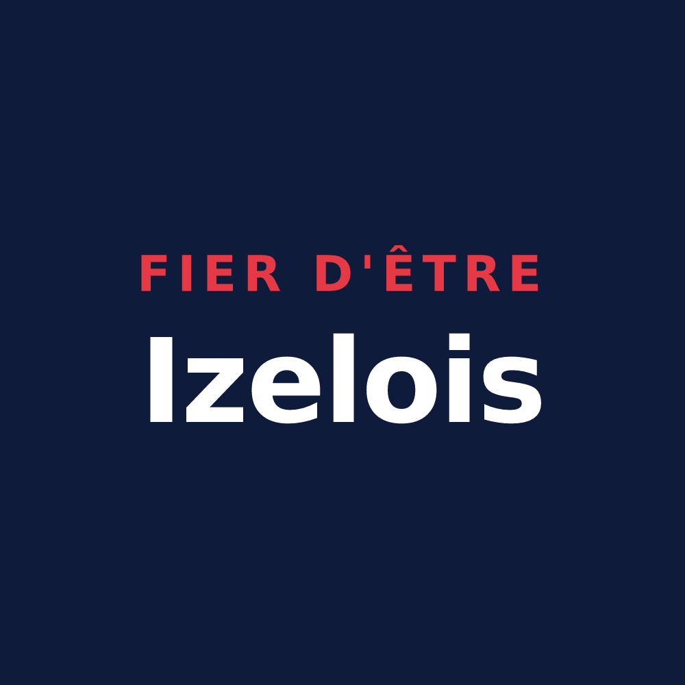 T-shirt « Fier d'être Izelois » — design pour Izel-lès-Hameau