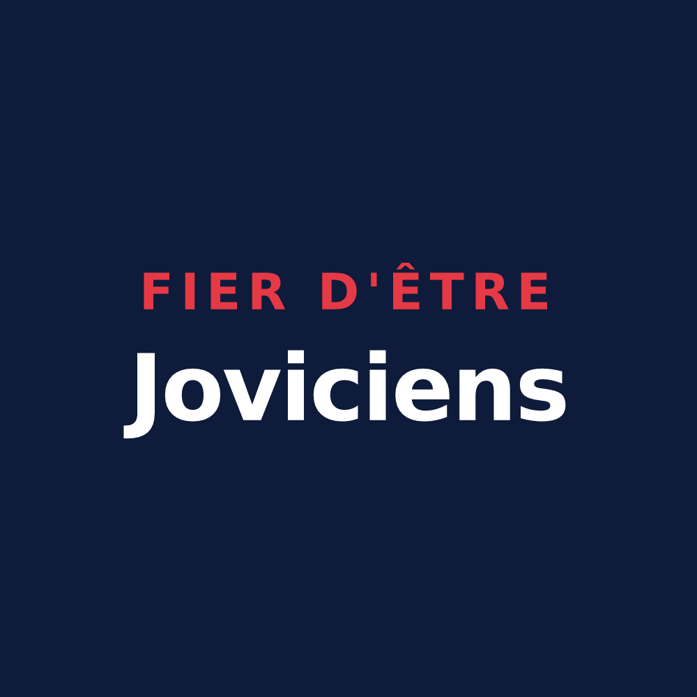 T-shirt « Fier d'être Joviciens » — design pour Jœuf