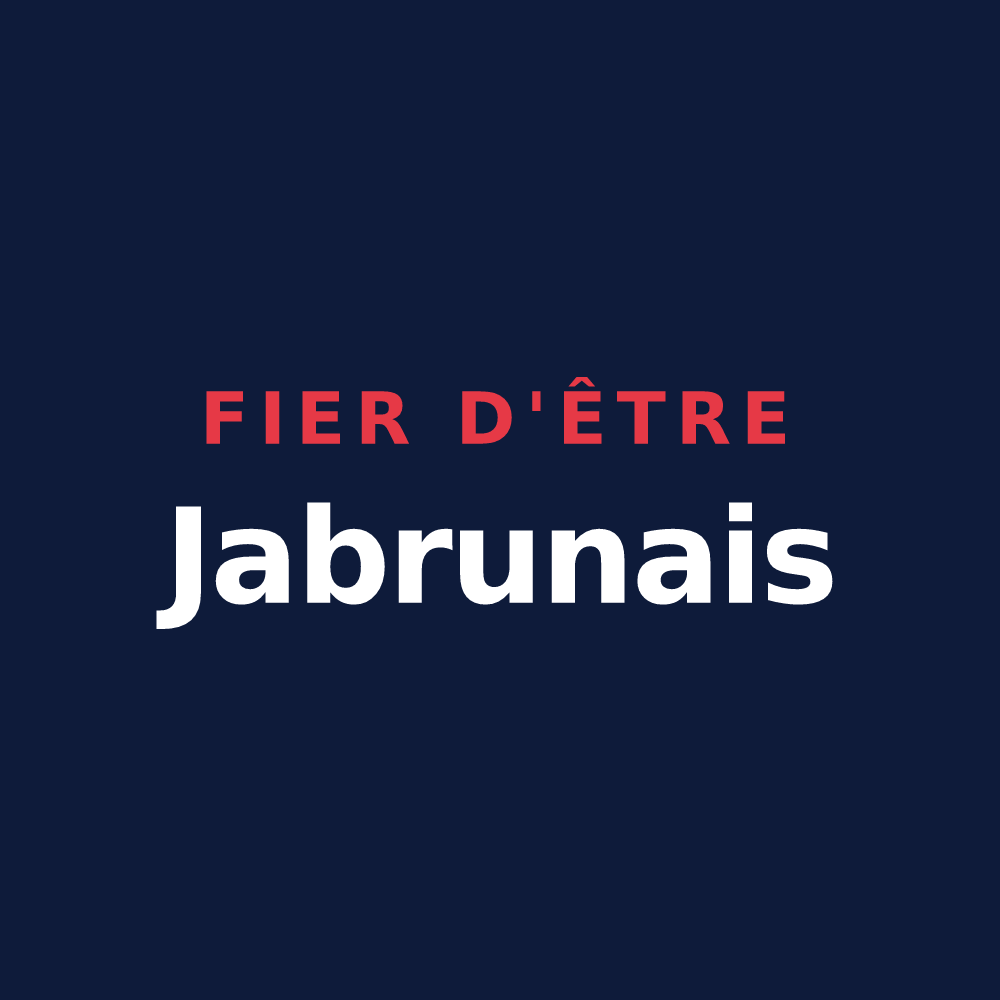 T-shirt « Fier d'être Jabrunais » — design pour Jabrun
