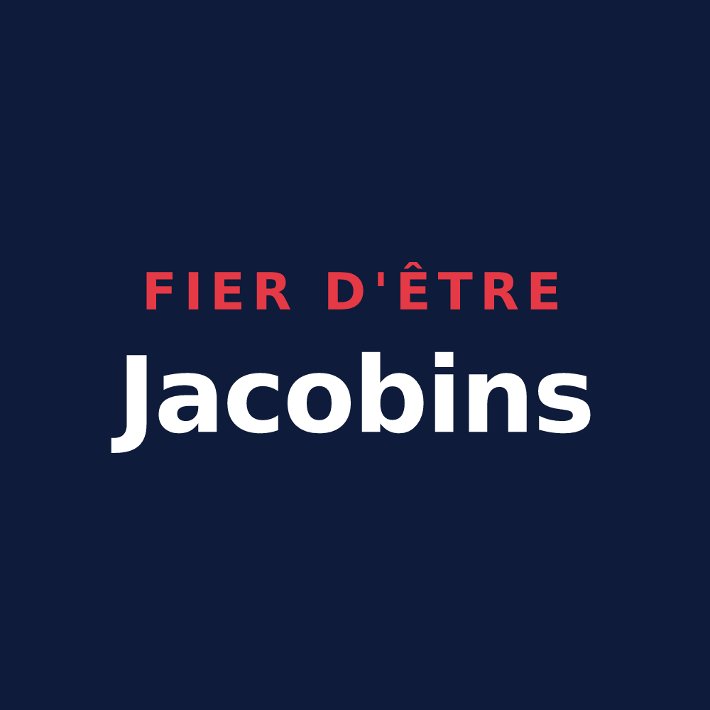 T-shirt « Fier d'être Jacobins » — design pour Jacob-Bellecombette