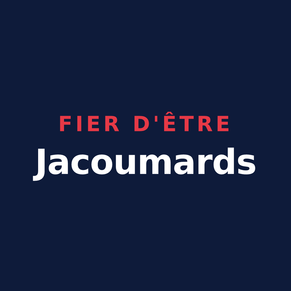 T-shirt « Fier d'être Jacoumards » — design pour Jacou