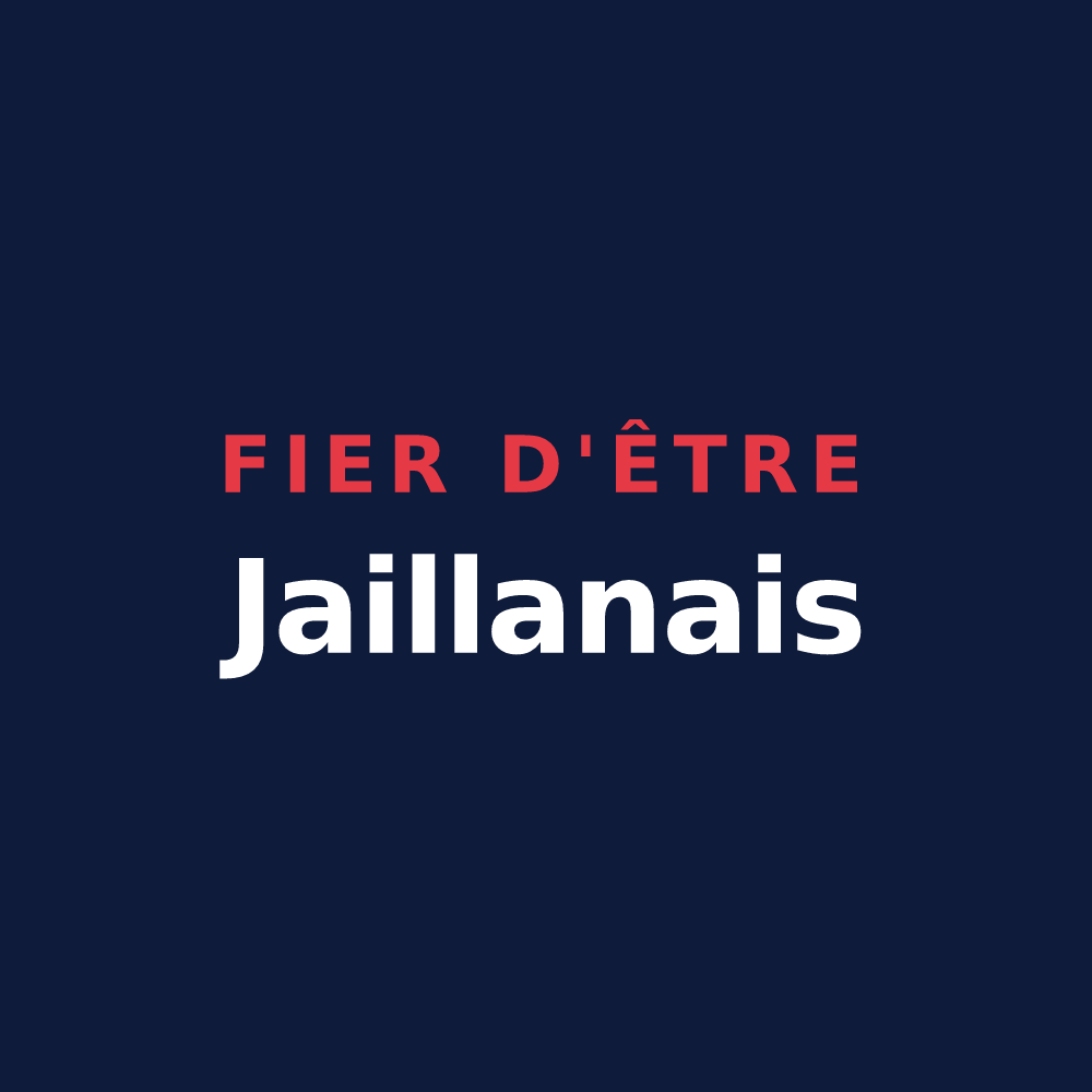 T-shirt « Fier d'être Jaillanais » — design pour Jaillans