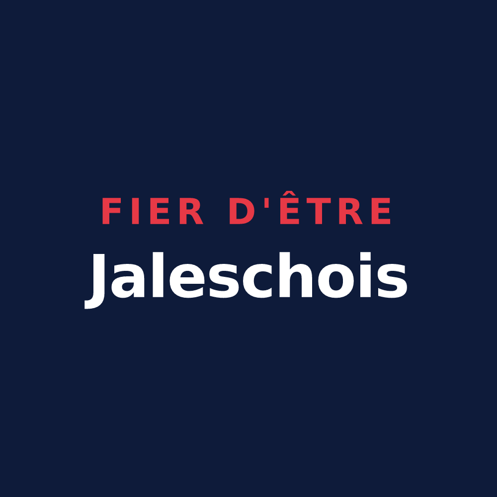 T-shirt « Fier d'être Jaleschois » — design pour Jalesches