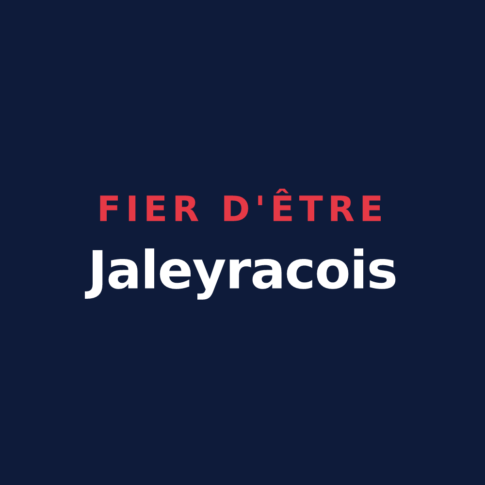 T-shirt « Fier d'être Jaleyracois » — design pour Jaleyrac