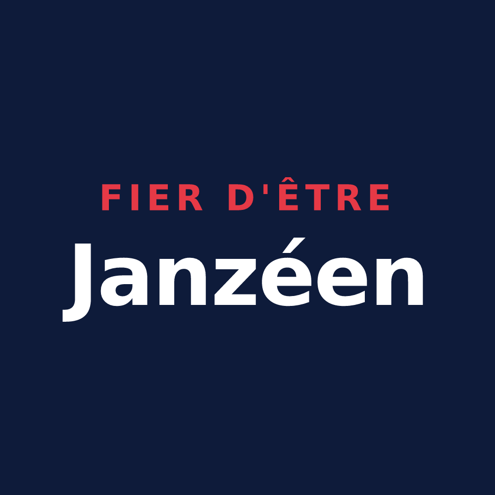 T-shirt « Fier d'être Janzéen » — design pour Janzé
