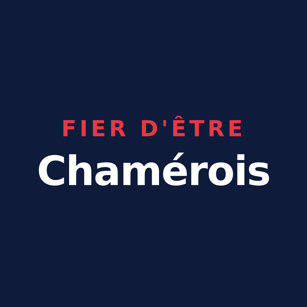 T-shirt « Fier d'être Chamérois » — design pour Jarménil