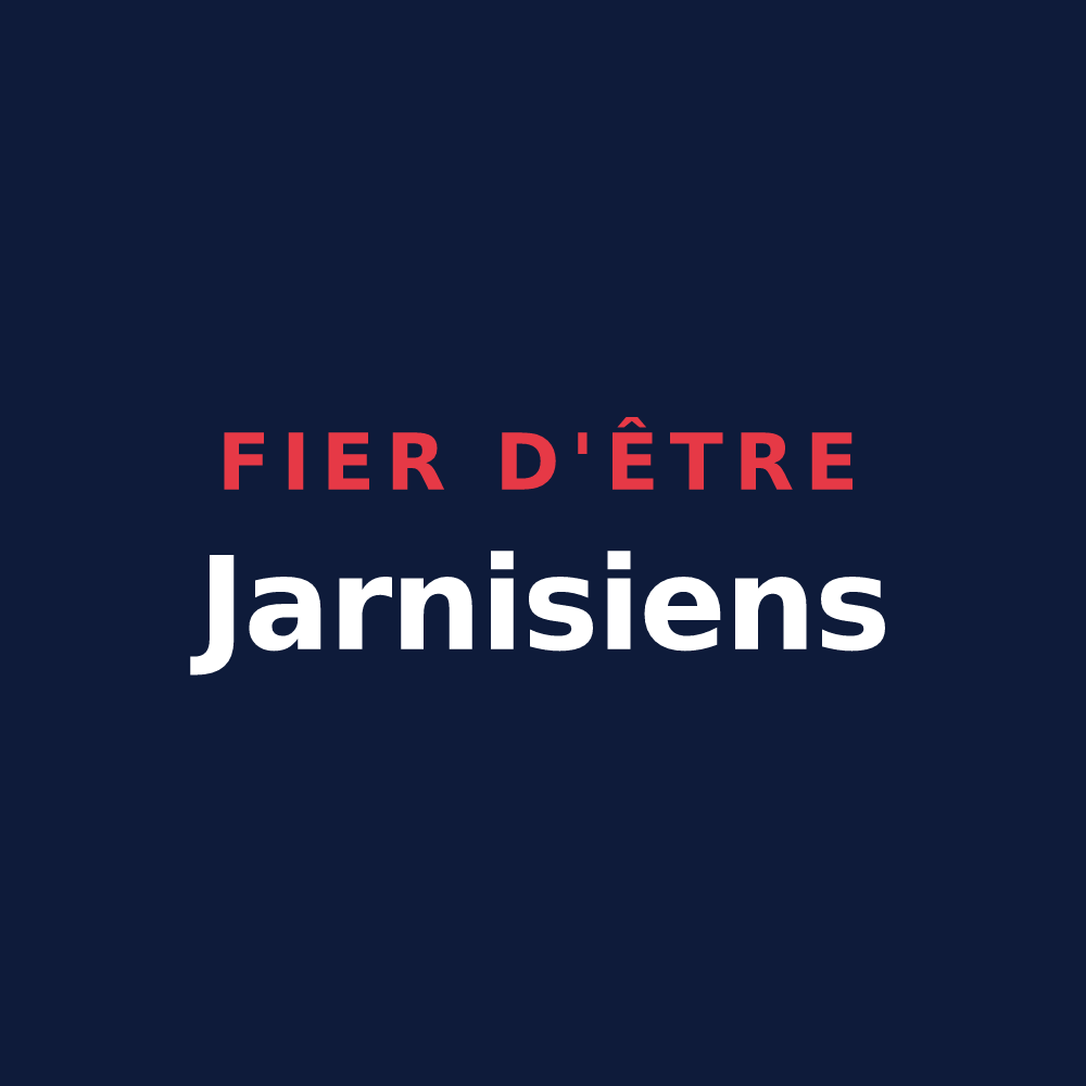 T-shirt « Fier d'être Jarnisiens » — design pour Jarny