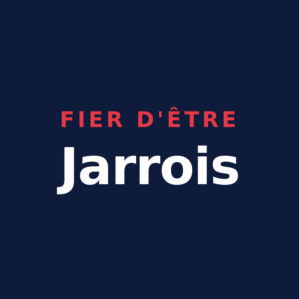 T-shirt « Fier d'être Jarrois » — design pour Jarrie