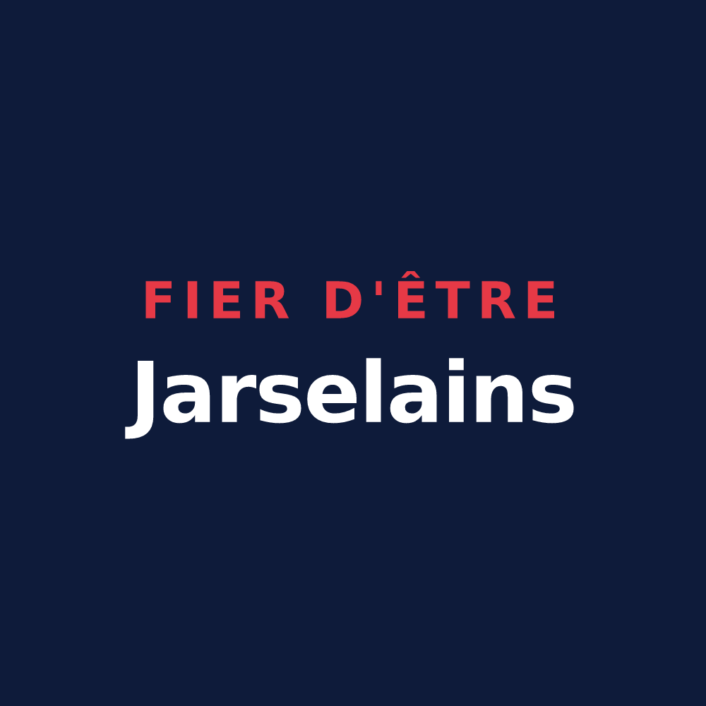 T-shirt « Fier d'être Jarselains » — design pour Jarsy