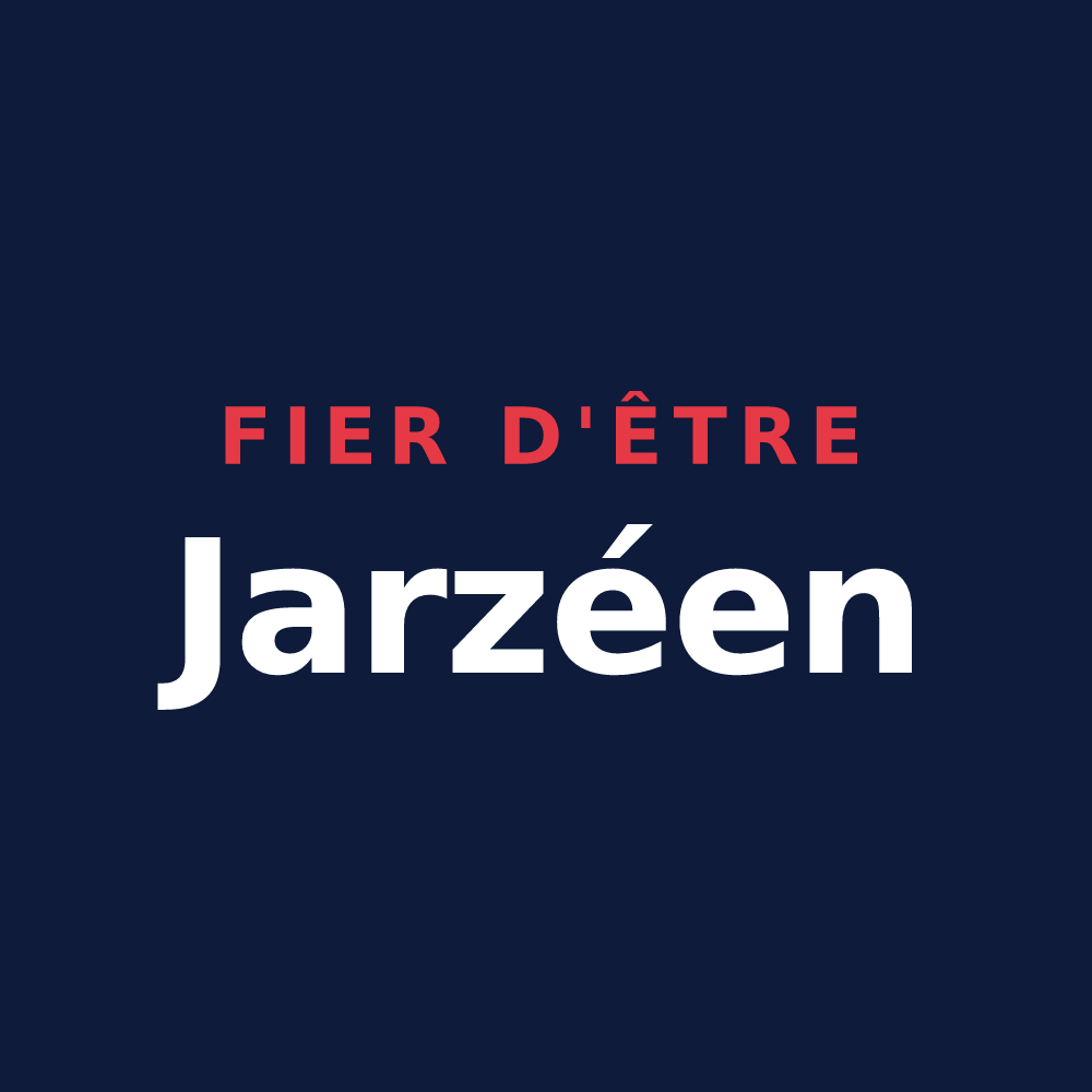T-shirt « Fier d'être Jarzéen » — design pour Jarzé Villages