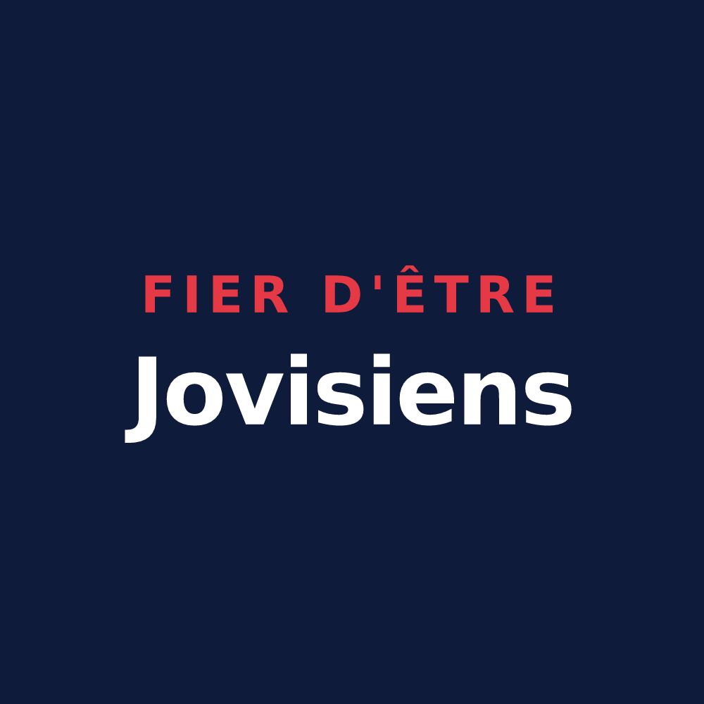T-shirt « Fier d'être Jovisiens » — design pour Jau-Dignac-et-Loirac