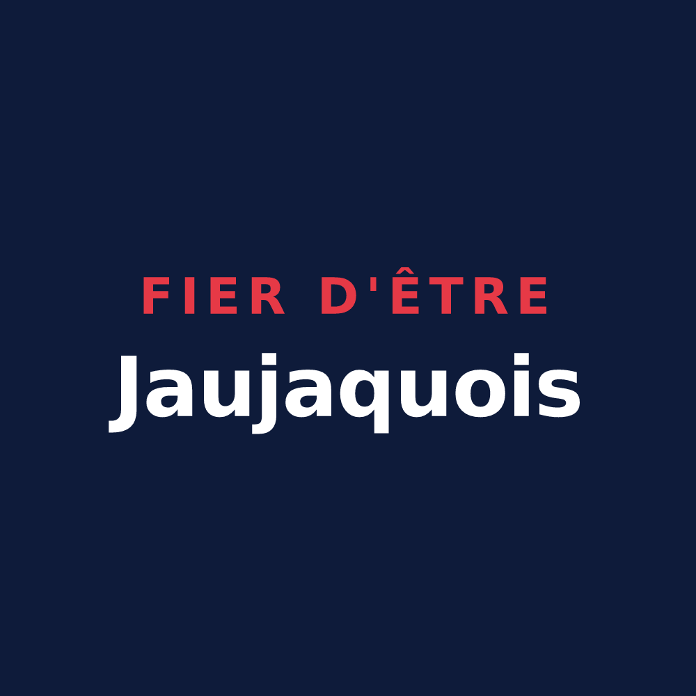 T-shirt « Fier d'être Jaujaquois » — design pour Jaujac