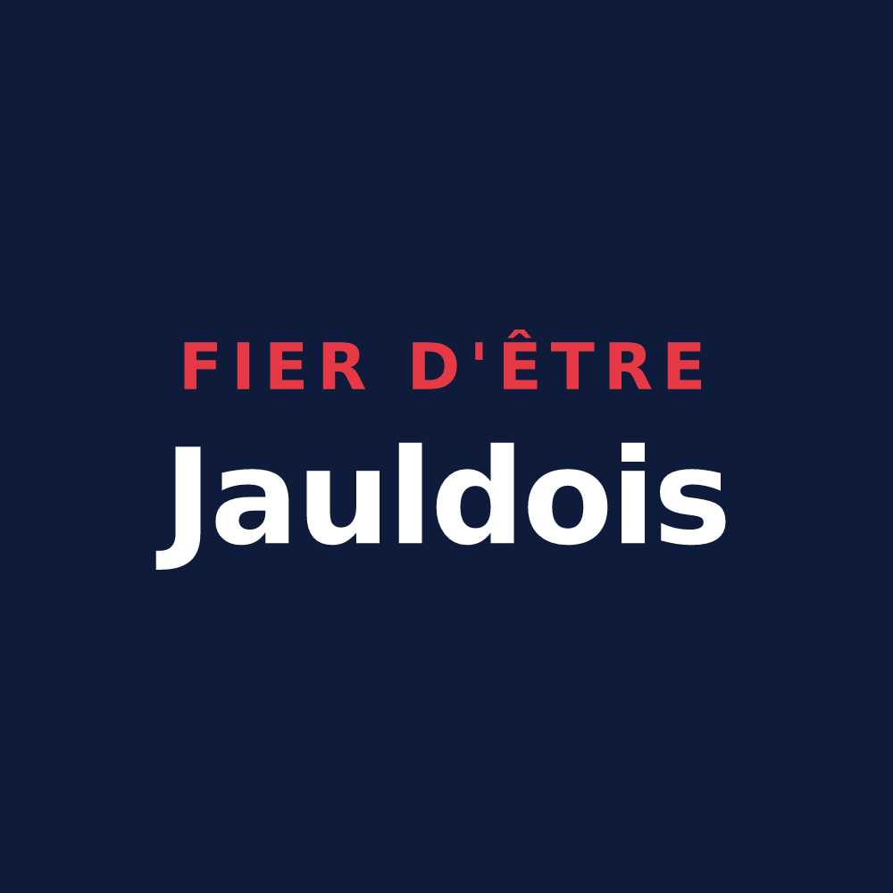 T-shirt « Fier d'être Jauldois » — design pour Jauldes