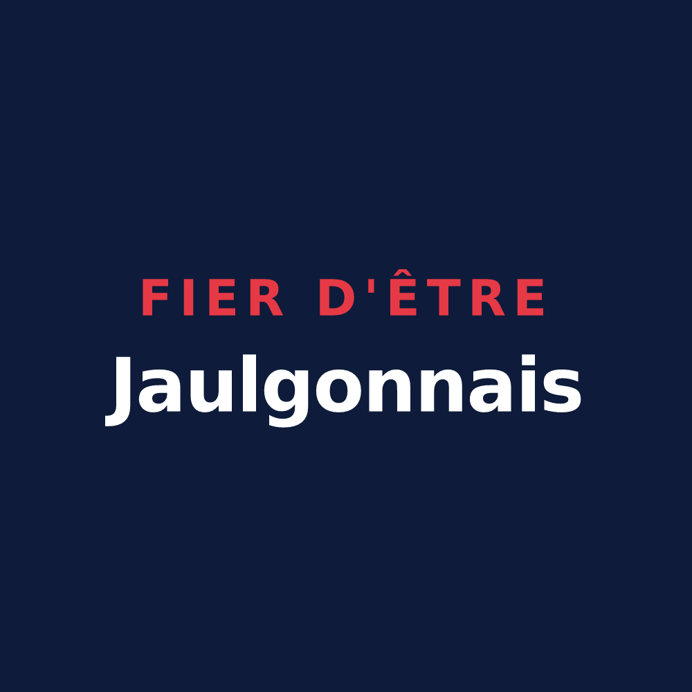 T-shirt « Fier d'être Jaulgonnais » — design pour Jaulgonne