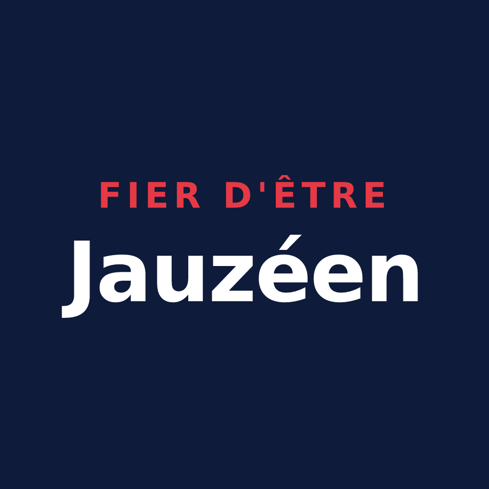 T-shirt « Fier d'être Jauzéen » — design pour Jauzé