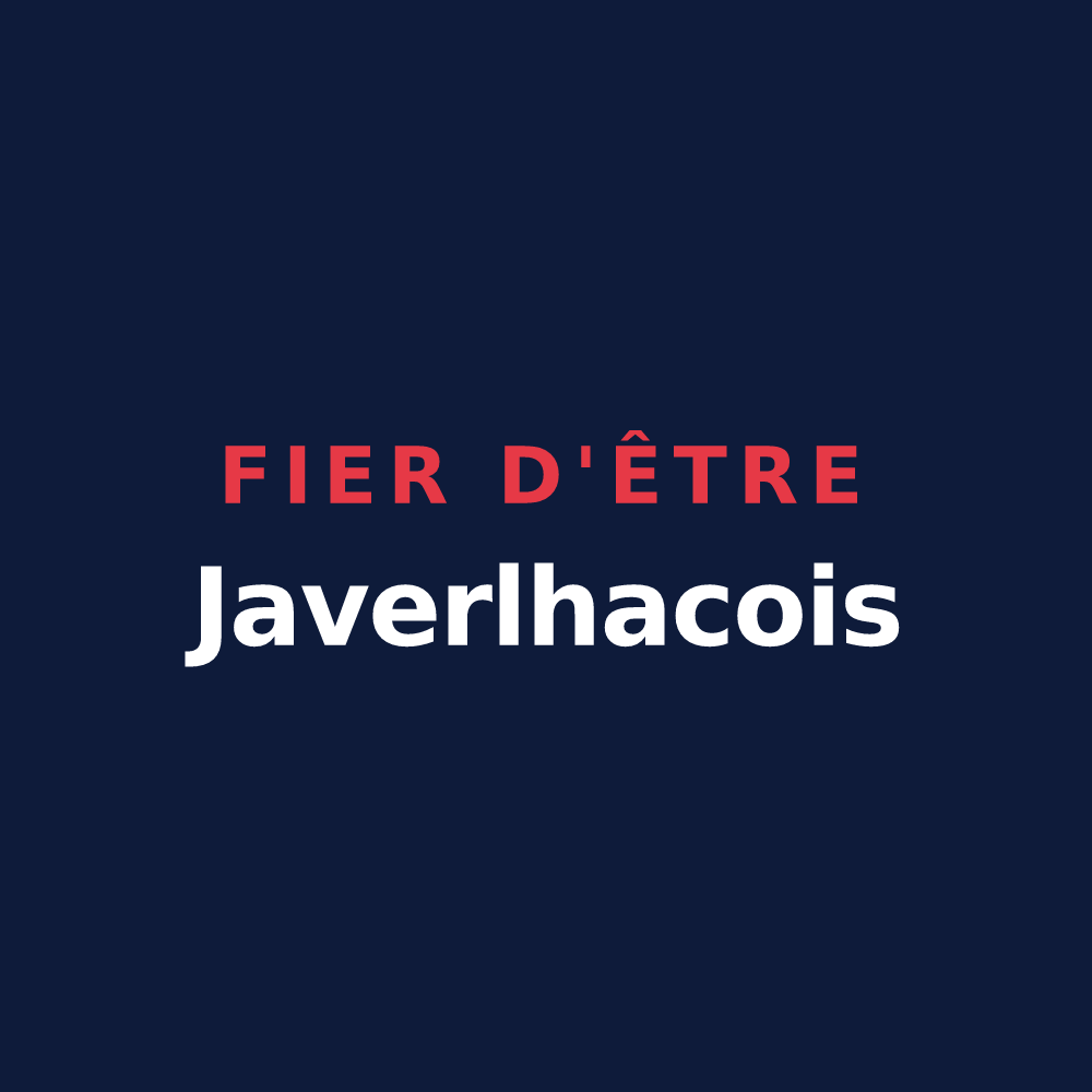 T-shirt « Fier d'être Javerlhacois » — design pour Javerlhac-et-la-Chapelle-Saint-Robert