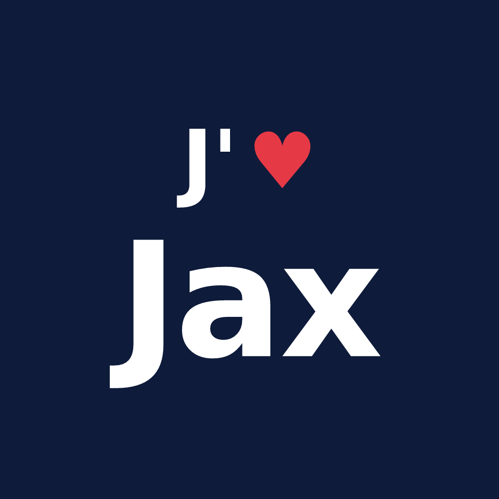 T-shirt personnalisé Jax — design J'aime Jax