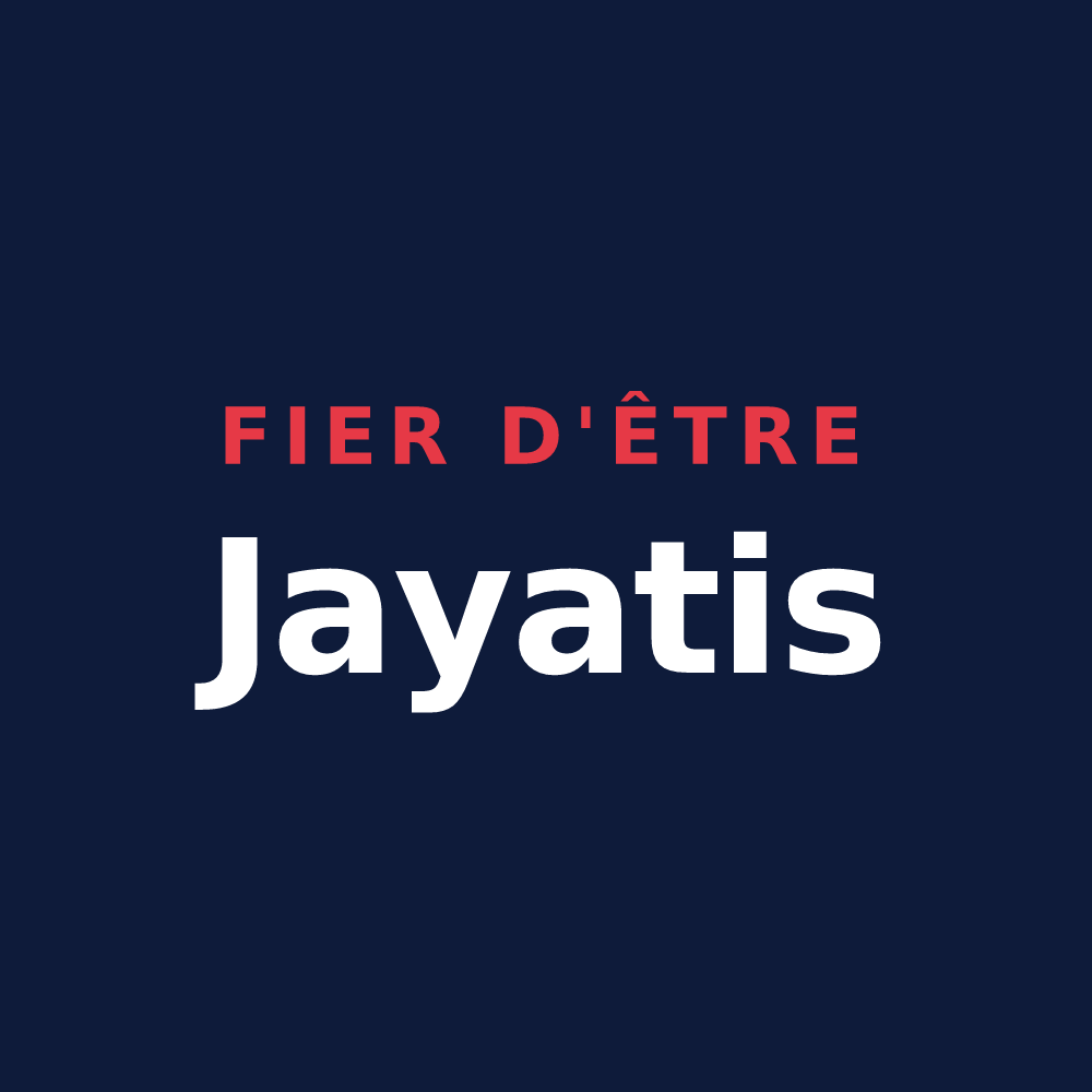 T-shirt « Fier d'être Jayatis » — design pour Jayat