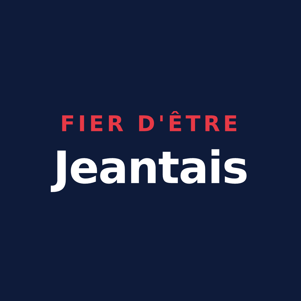 T-shirt « Fier d'être Jeantais » — design pour Jeantes