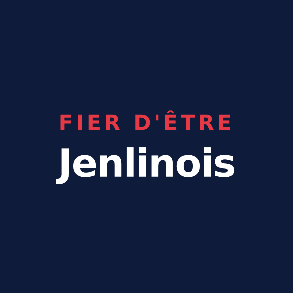 T-shirt « Fier d'être Jenlinois » — design pour Jenlain