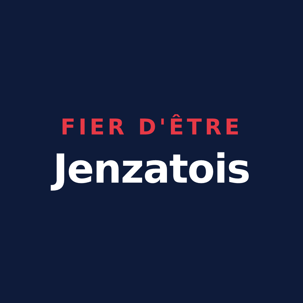 T-shirt « Fier d'être Jenzatois » — design pour Jenzat