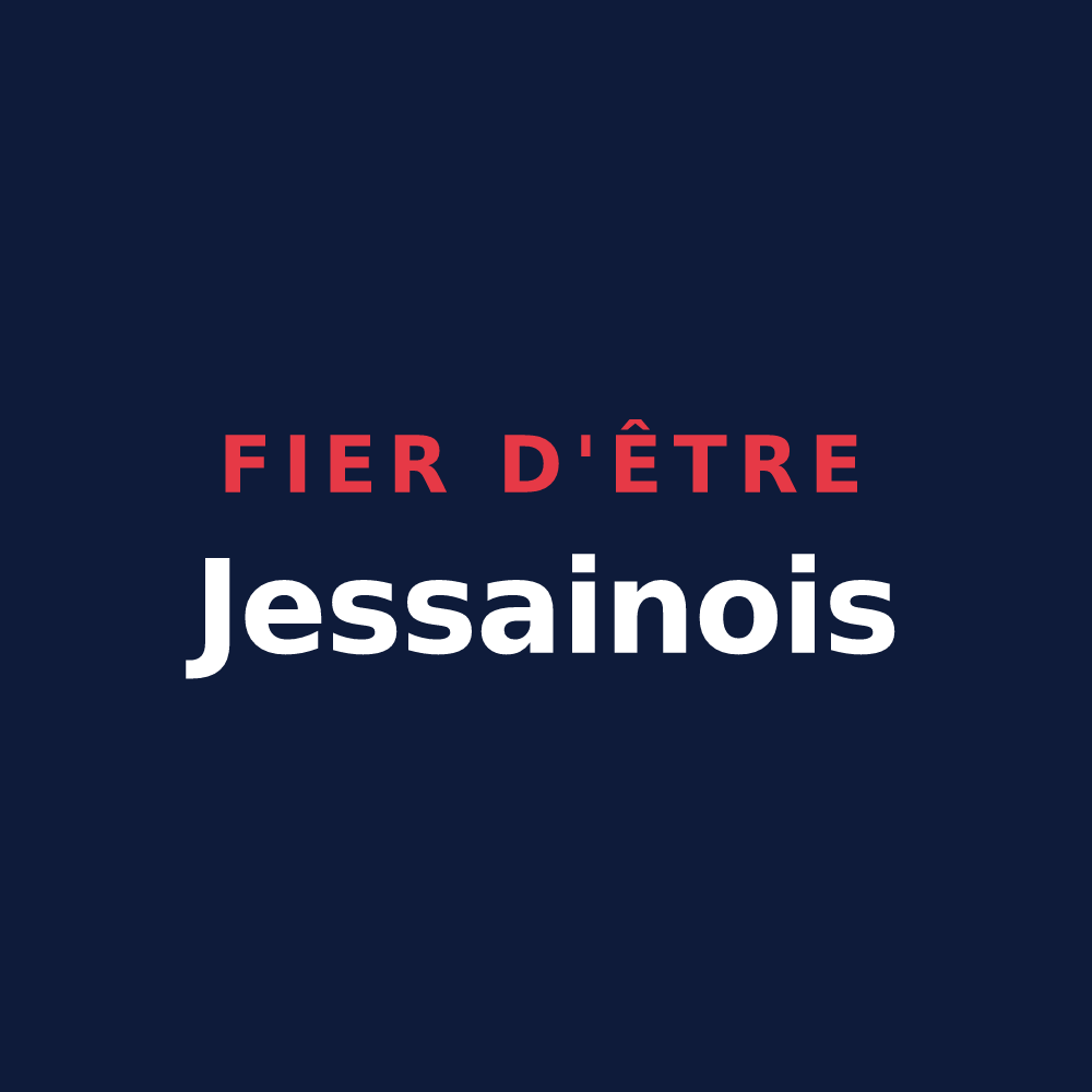 T-shirt « Fier d'être Jessainois » — design pour Jessains