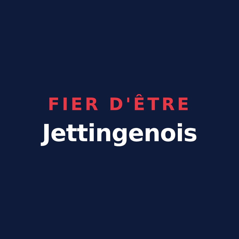 T-shirt « Fier d'être Jettingenois » — design pour Jettingen