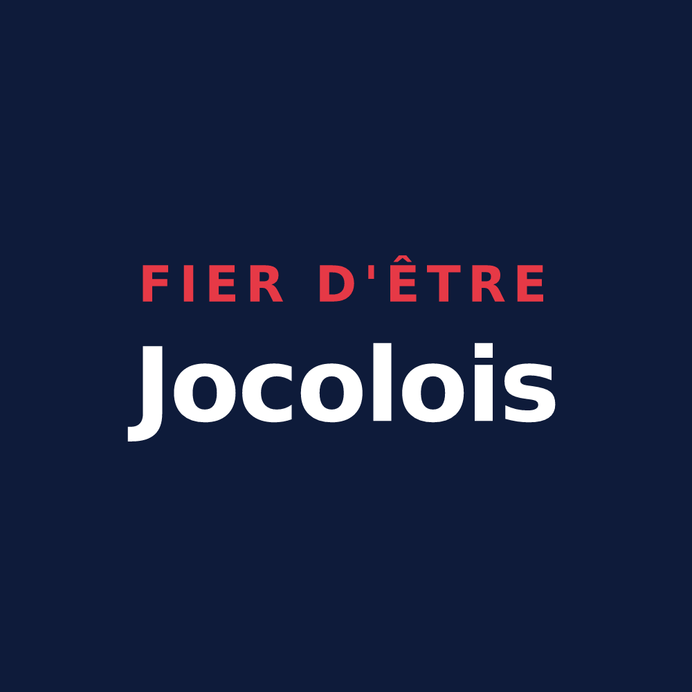 T-shirt « Fier d'être Jocolois » — design pour Jeu-les-Bois