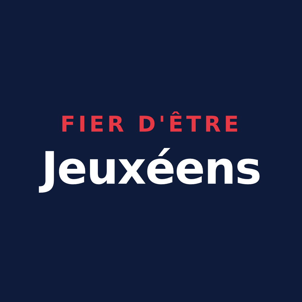 T-shirt « Fier d'être Jeuxéens » — design pour Jeuxey