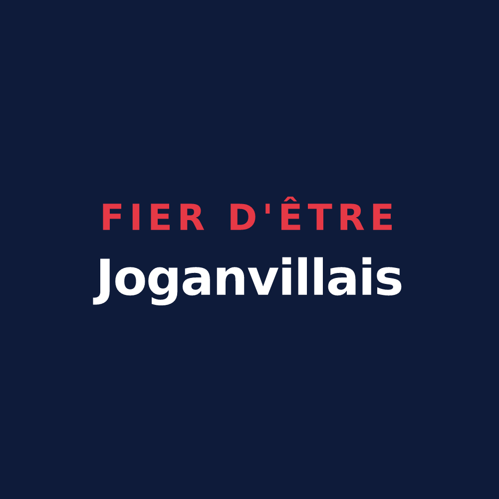T-shirt « Fier d'être Joganvillais » — design pour Joganville