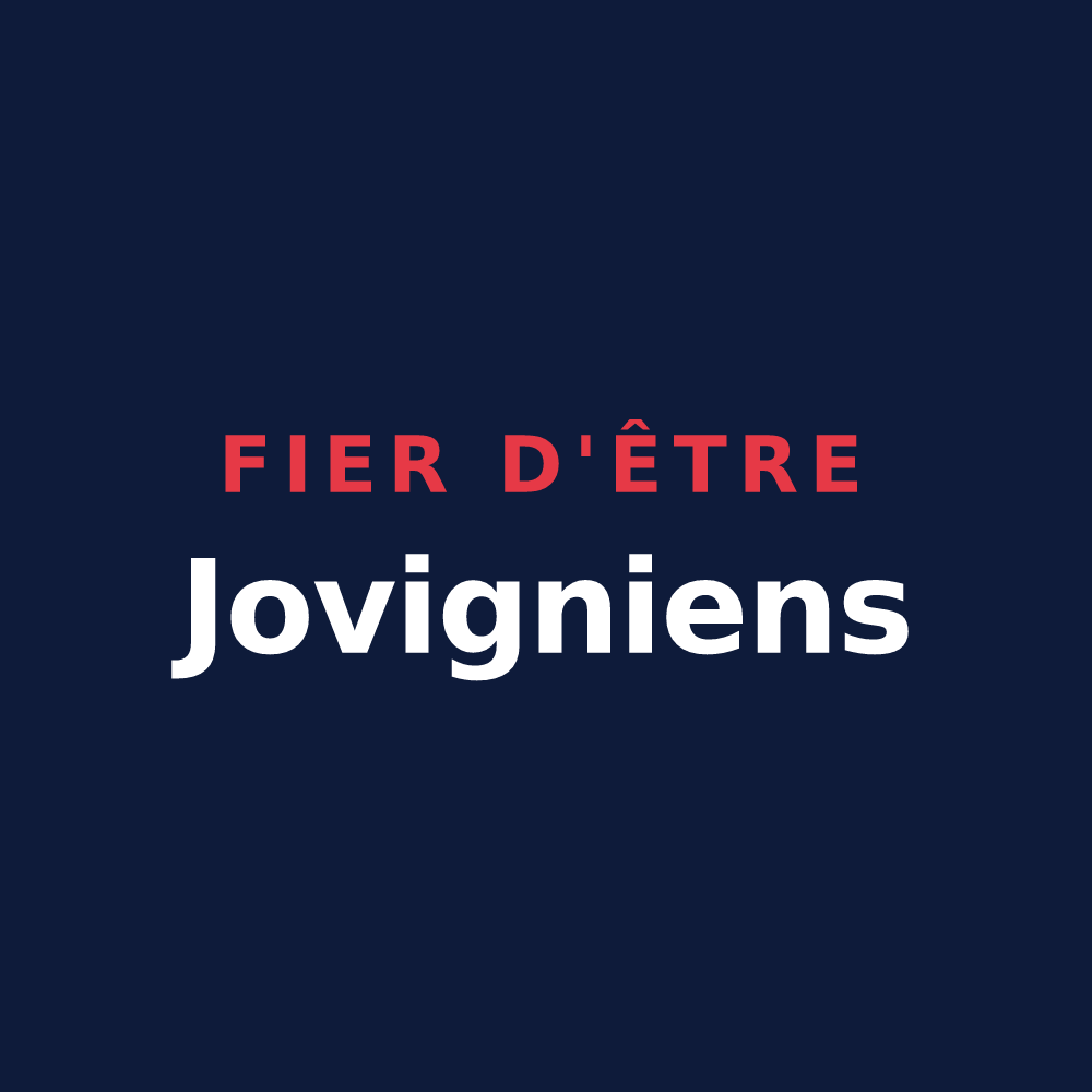 T-shirt « Fier d'être Jovigniens » — design pour Joigny-sur-Meuse