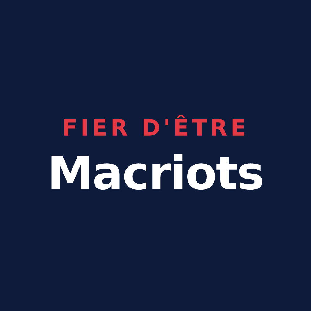 T-shirt « Fier d'être Macriots » — design pour Jonchery-sur-Suippe