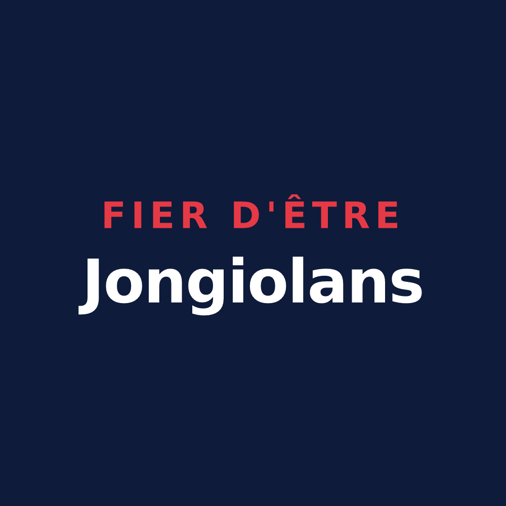 T-shirt « Fier d'être Jongiolans » — design pour Jongieux